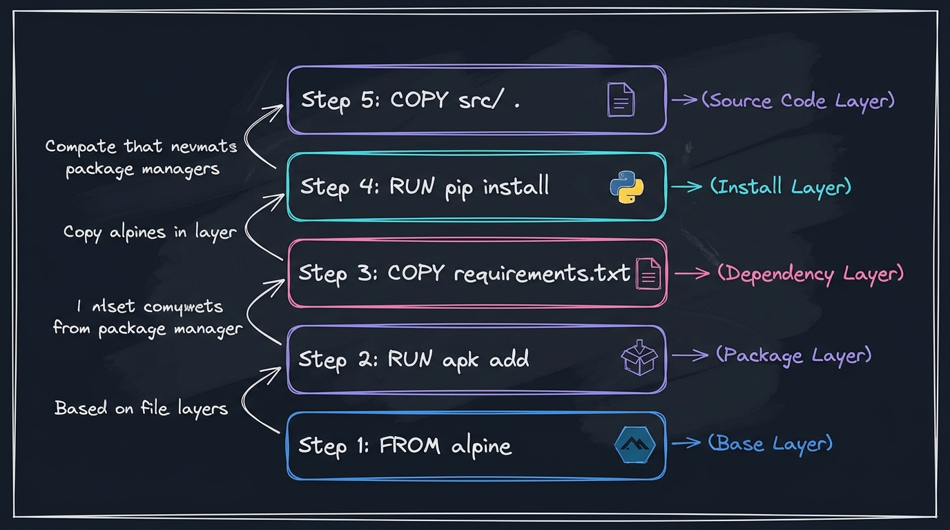 Docker Image Layer Build Stack