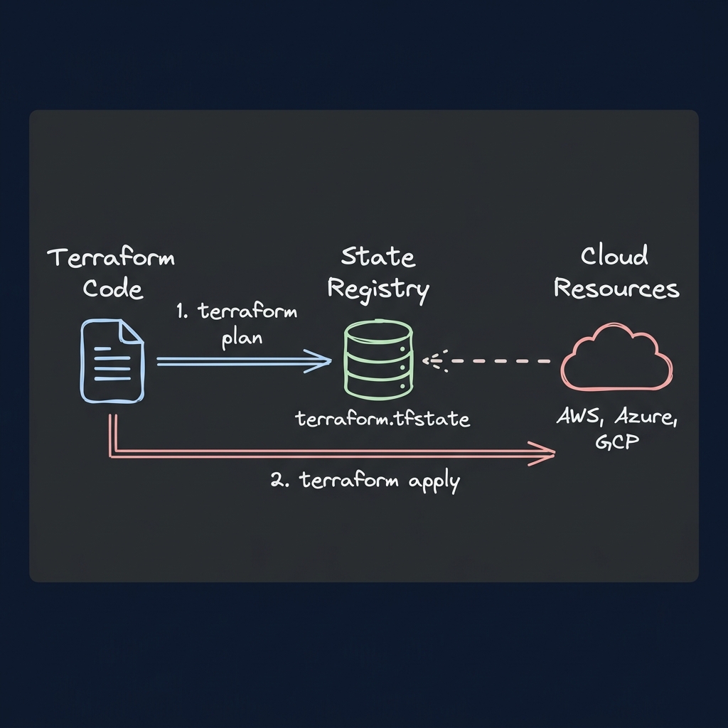 Terraform Core Execution Cycle & State Management